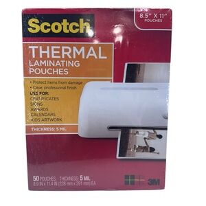 Scotch Thermal Laminating Pouches